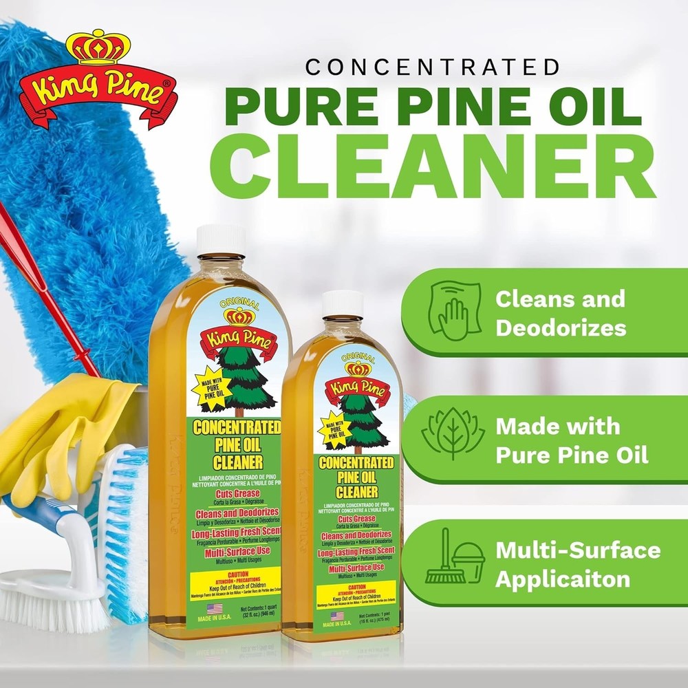 King Pine Concentrated Oil Multi-Surface Cleaner, 16 Fl. Oz.