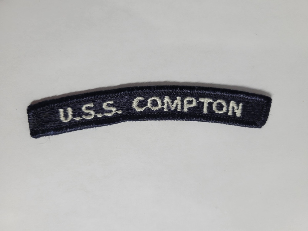 US Navy U.S.S. COMPTON DD-705 Allen M. Sumner-Class Destroyer Segment Patch