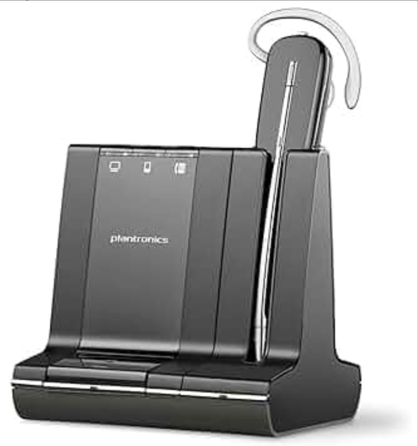 Plantronics Savi W745  Wireless Headset System Complete