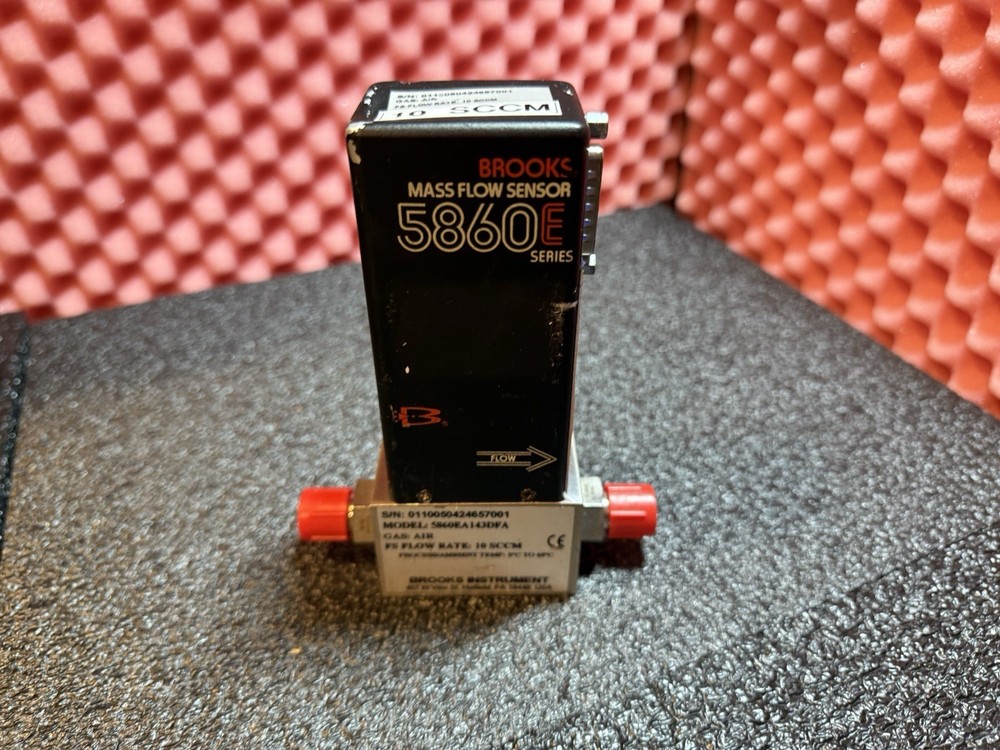 BROOKS 5860EA143DFA MASS FLOW SENSOR 10 SCCM AIR