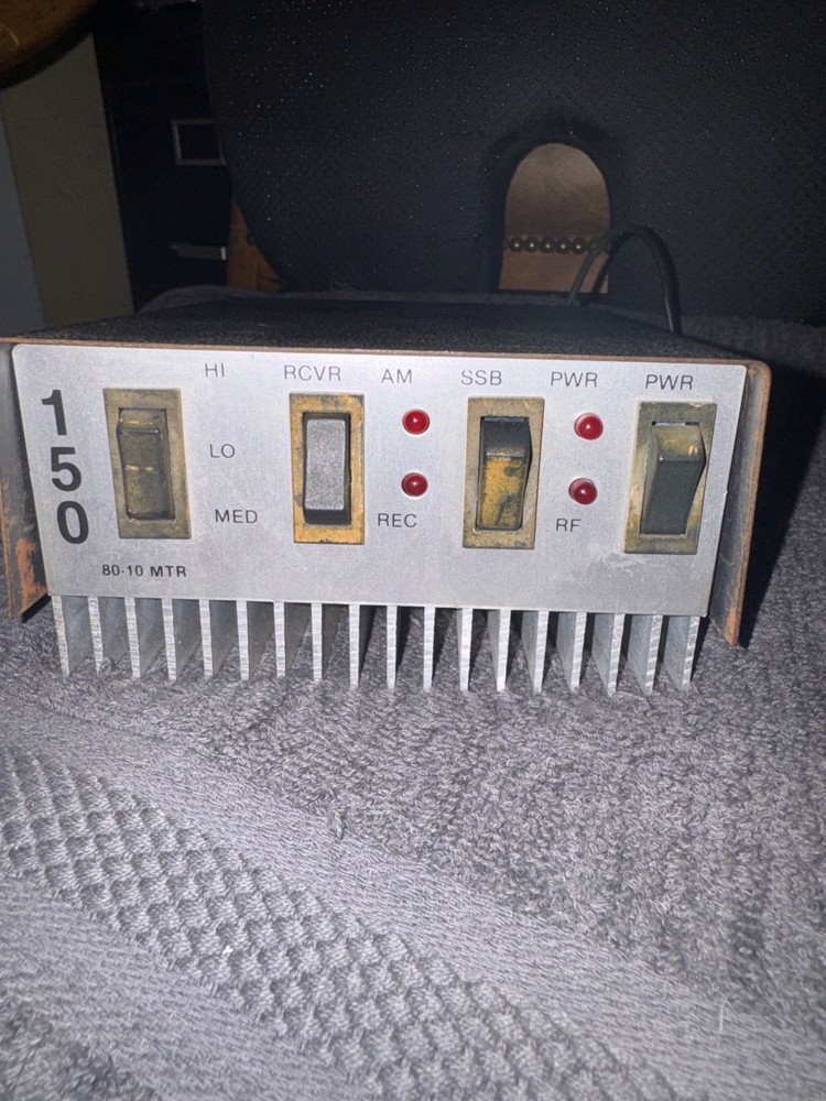 Linear Amplifier power amp watt 150 RF preamp Ham radio meter