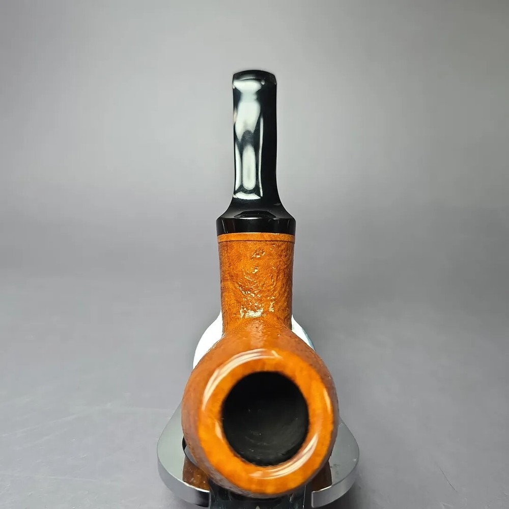 Memo Pipes Sandblasted Brandy Handmade Briar Pipe, New