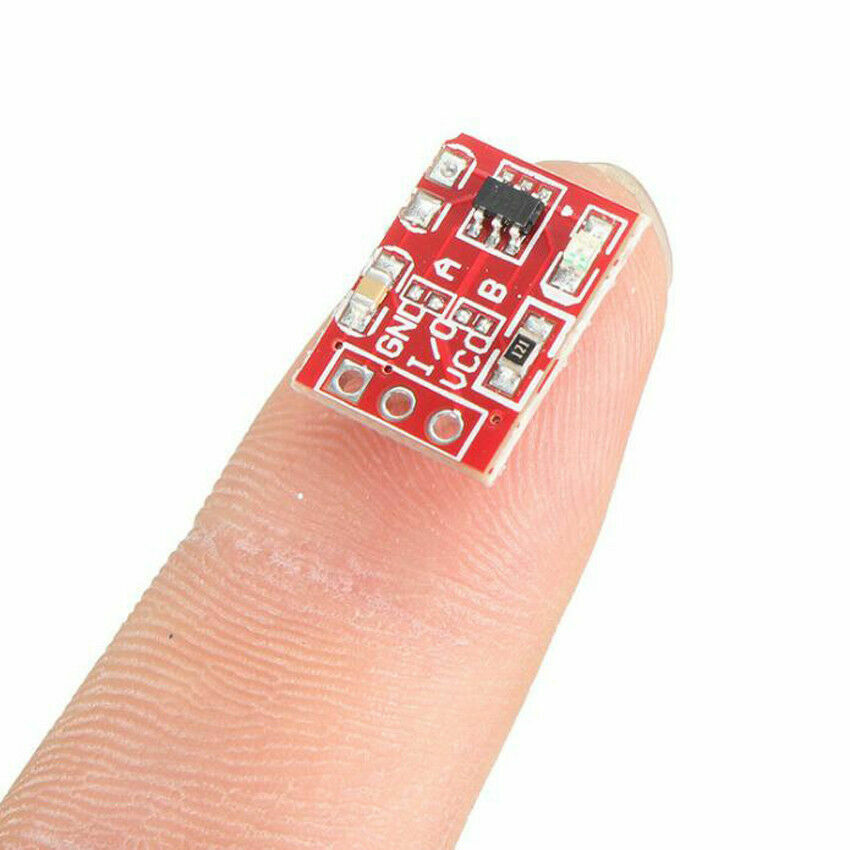 10pcs TTP223 Capacitive Touch Sensor Modules, Self-Locking Switch for Arduino