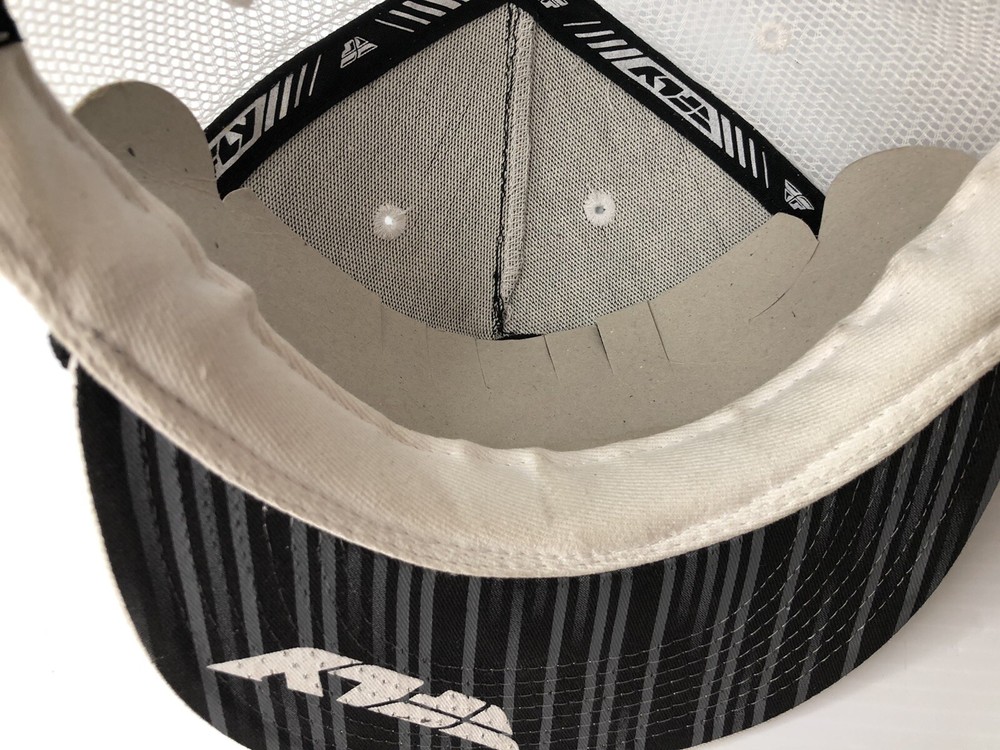 FLY RACING Adjustable HAT CAP Black/White