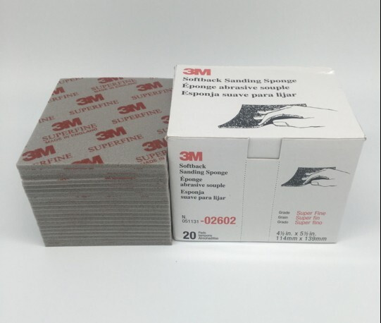 For 3M 02602 Softback Sanding Sponge Superfine - 20 Count/BOX