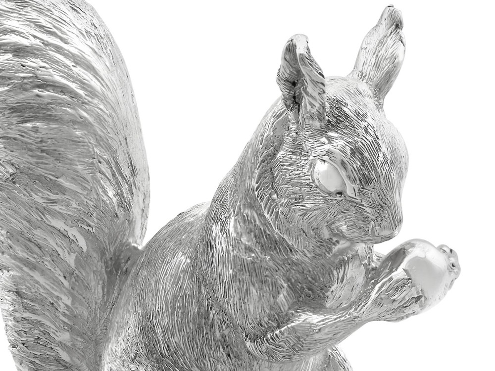 Sterling Silver Model of a Squirrel