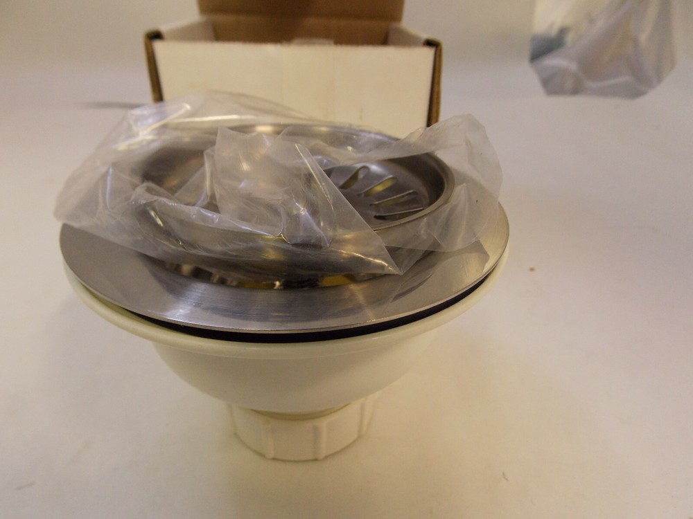 Lancaster Brass Works J2807-SN Adjustable kit Strainer 3.5" - Satin Nickel