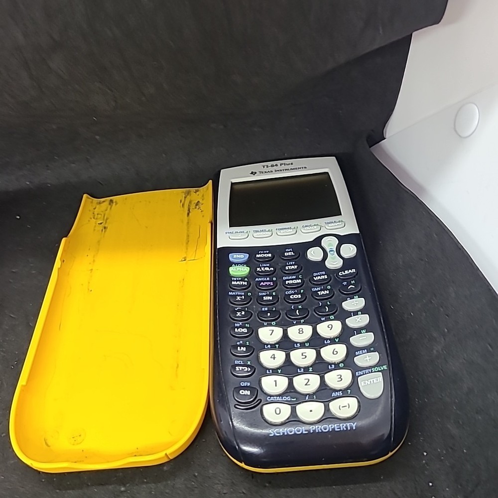 TI-84 Plus Graphing Calculator - With Covers - Tested & Working #77