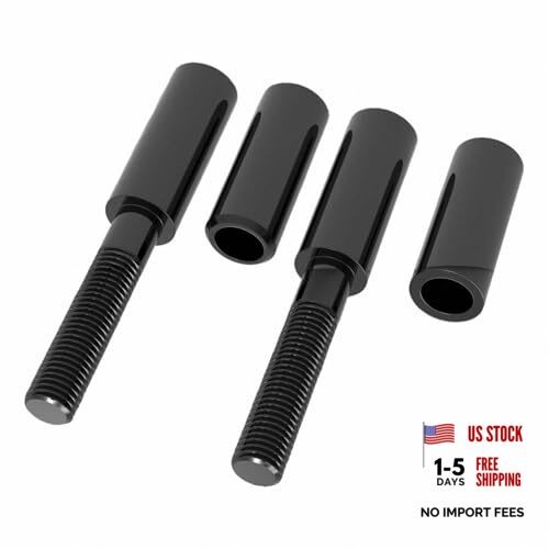 2-Inch Side Mirror Extension Riser Adapter Mount Extender for Harley