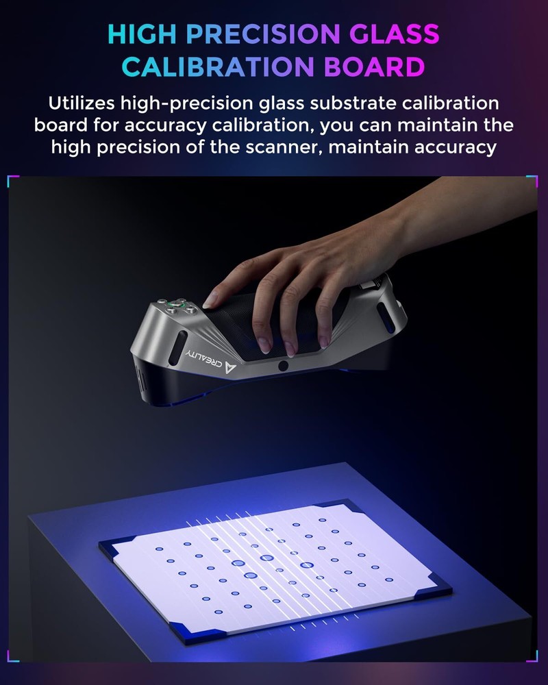 Creality CR-Scan Raptor 3D Scanner Raptor Precision Handheld Blue NIR Consumer