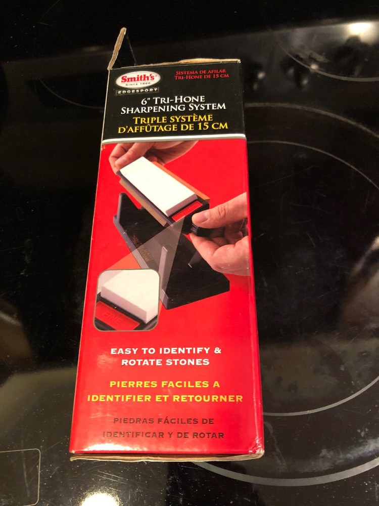 Smith Abrasives - 6" Three Stone Sharpening System