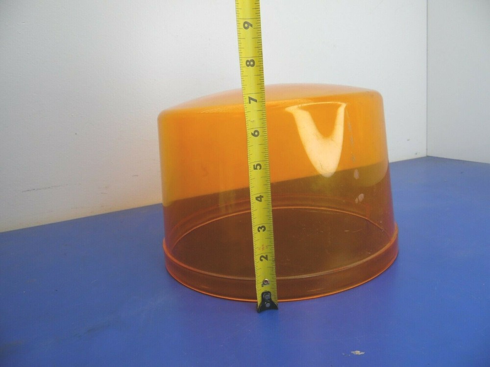 Vintage Unity 1282 Yellow Lens Beacon ,USED