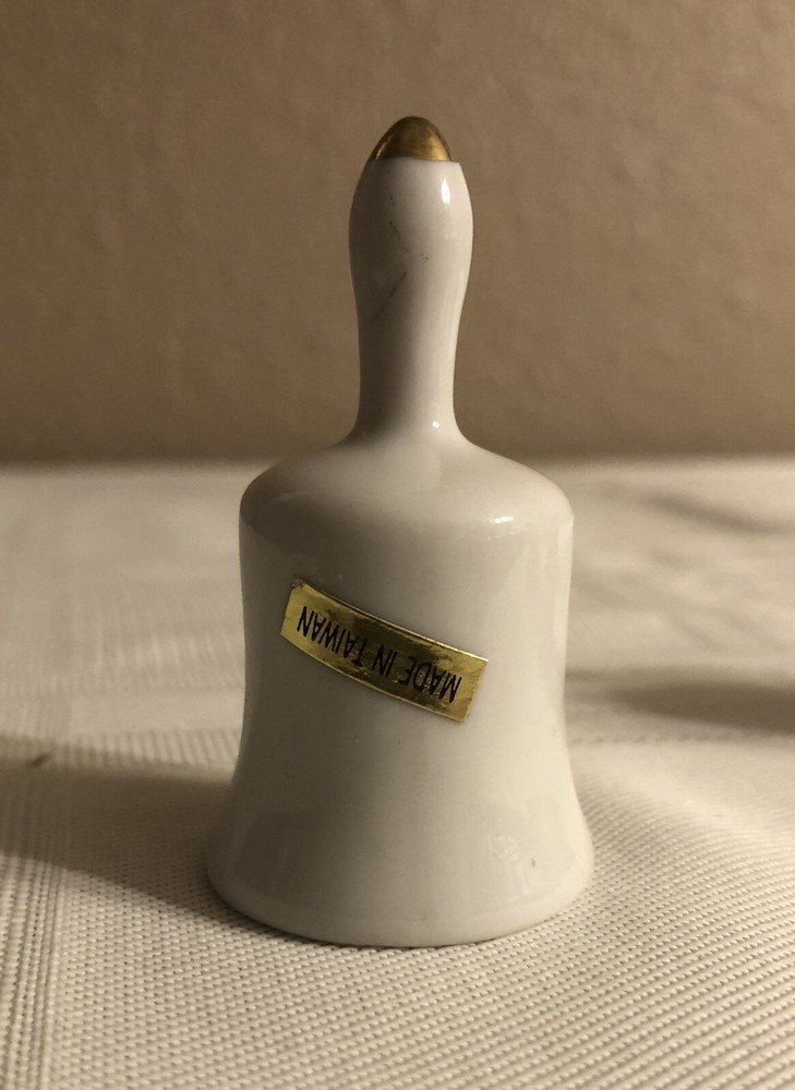 Florida State Flower & Bird Mini Ceramic Bell