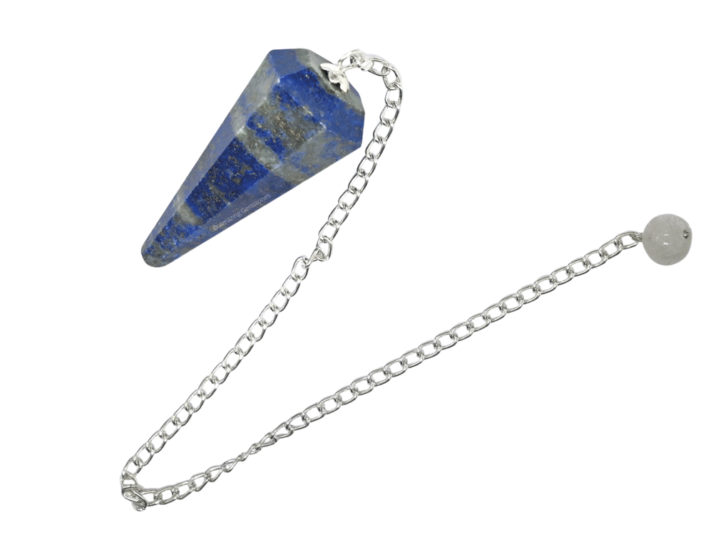 Lapis Lazuli Dowsing Crystal Pendulum