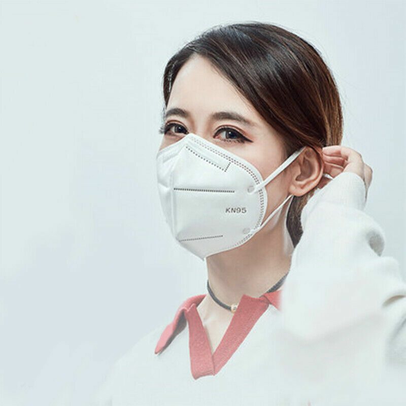 KN95 4 Layer Protective Face Mask Breathable FFPP2 Respirator BFE