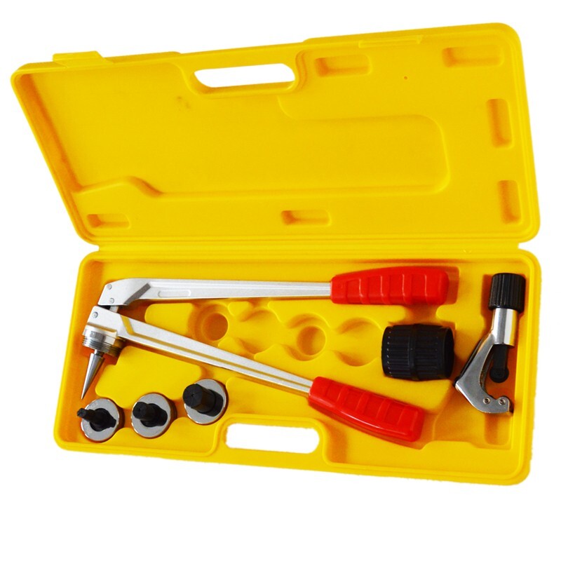 Manual Pipe Expander Expanding Tool Kit Three Expansion Heads