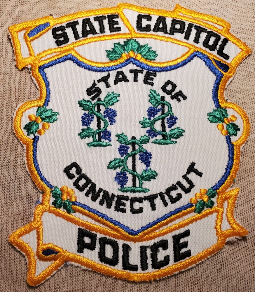 CT Connecticut State Capitol Police Shoulder Patch