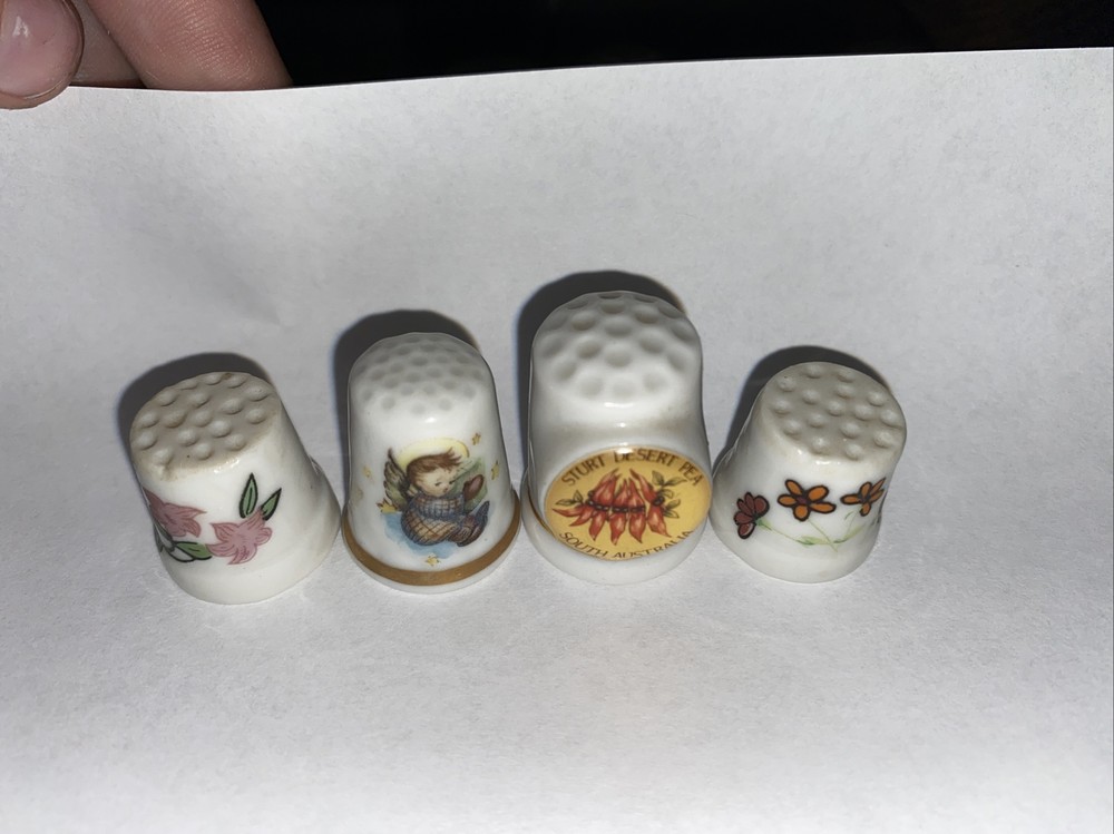 vintage thimbles lot