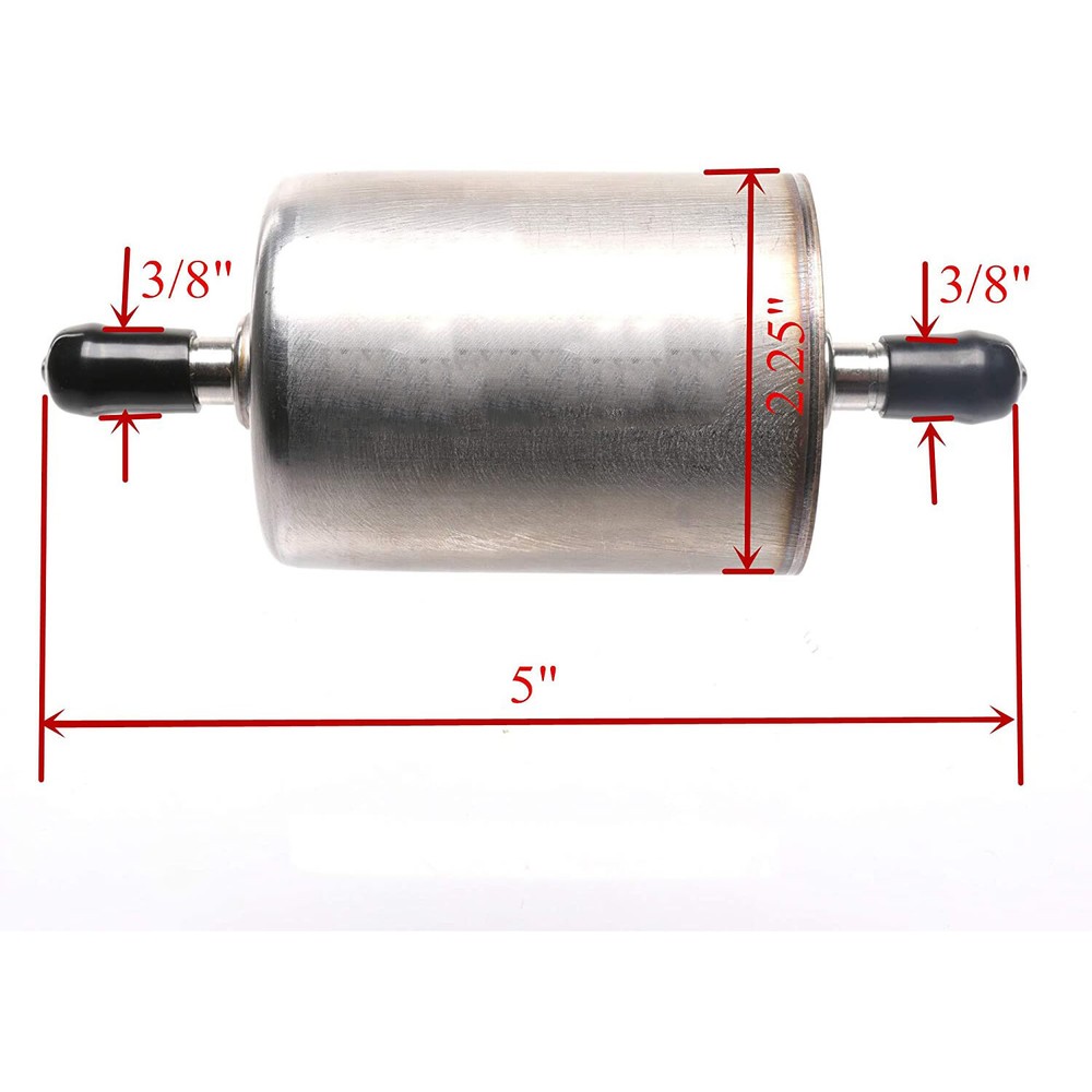 New 3/8" Inline Magnetic Transmission Filter
