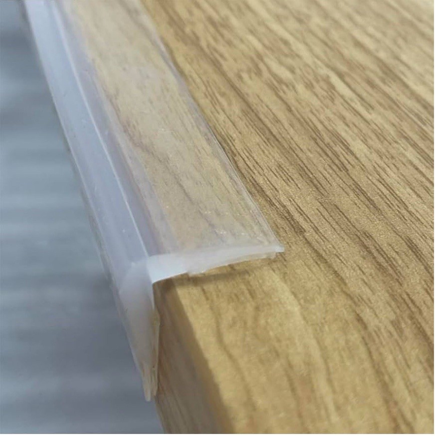 Clear edge protector strip 32.8 feet long