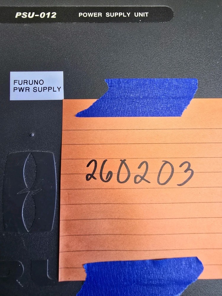 Furuno Radar Sensor Power Supply Unit Model PSU-012 (004698)
