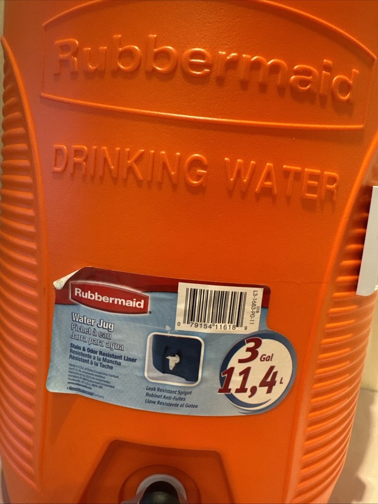 Rubbermaid Water Jug 3 gallon