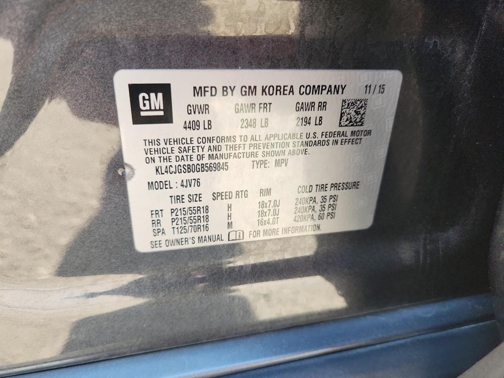 Used Blind Spot Detection System Warning Control Module fits: 2016 Buick Encore
