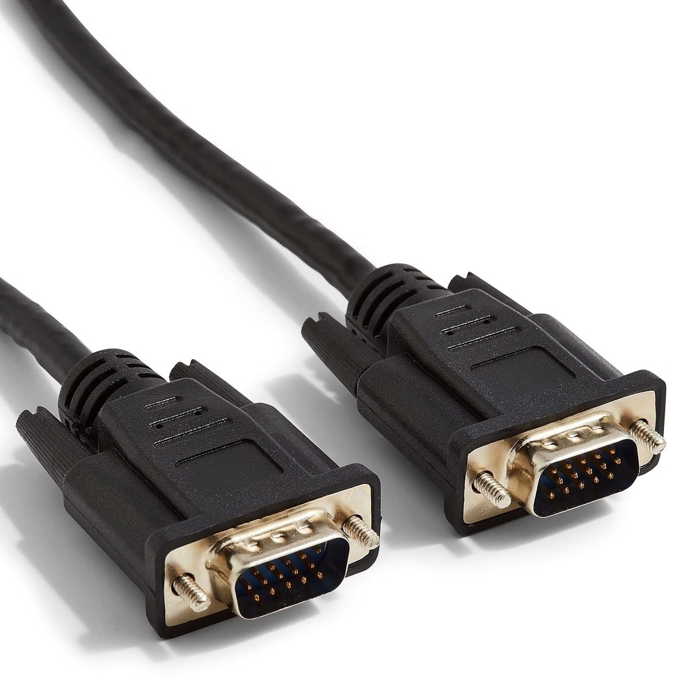 Vga/svga Cable, 10 Ft, Black