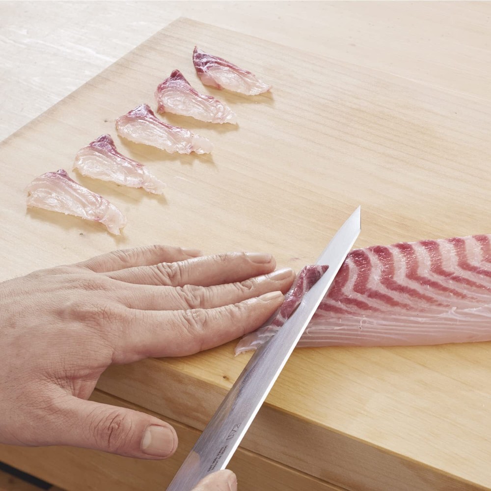 Mikizo Hashimoto Double-edged knife Sashimi