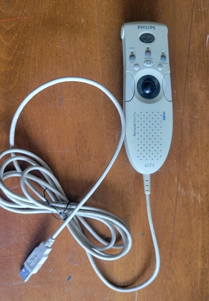 Philips 6274 Handheld USB Speech Mike Pro Microphone