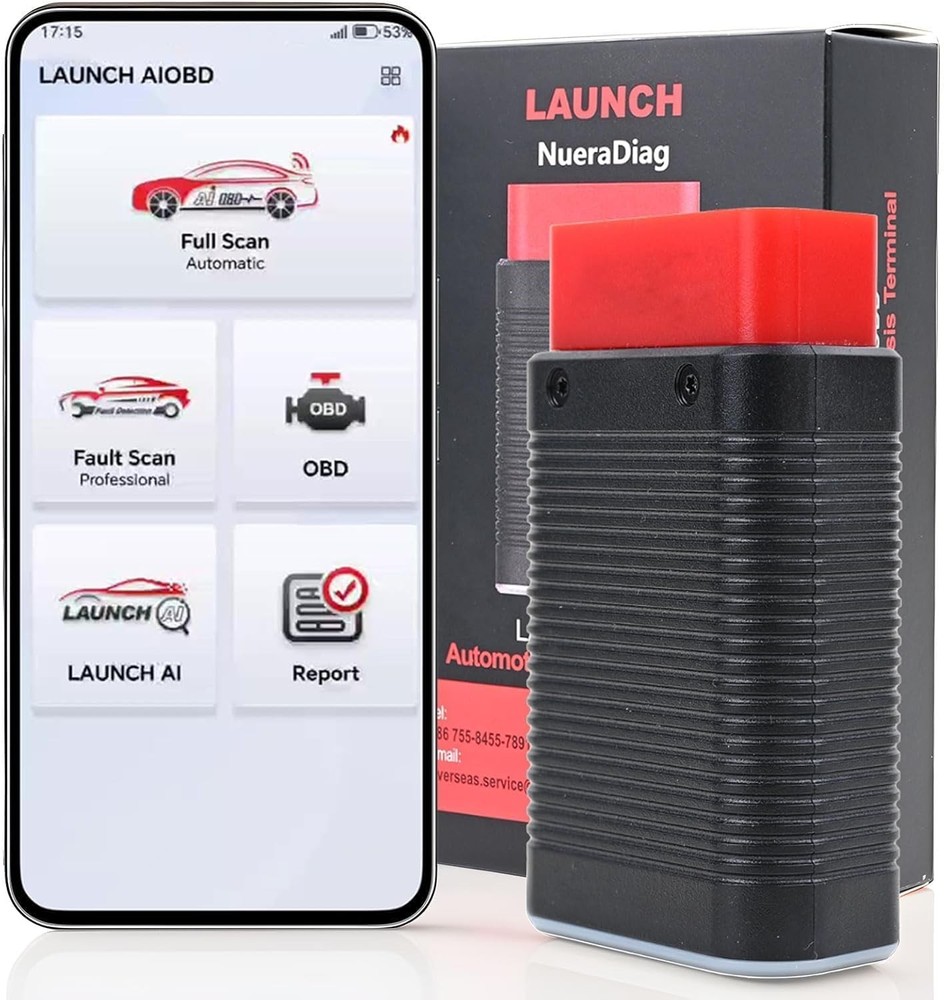 LAUNCH AIOBD Bluetooth OBD2 Scanner Full System Diagnostic For iPhone & Android
