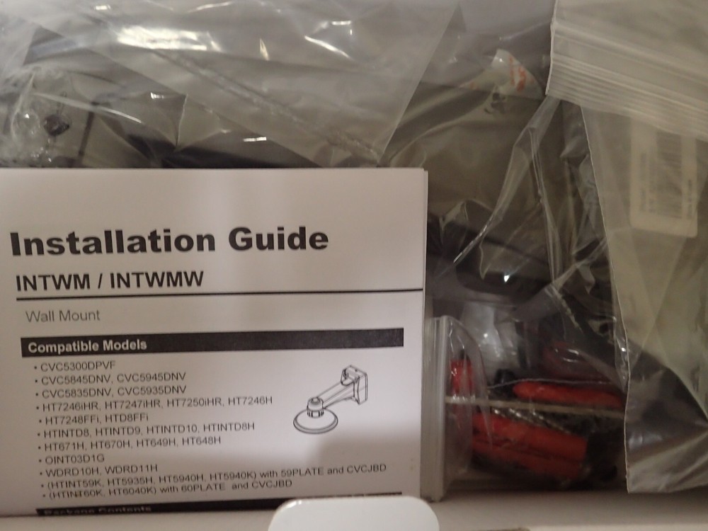 Speco Technologies - INTWM - Surveillance Camera Dome Wall Mount - Dark Grey