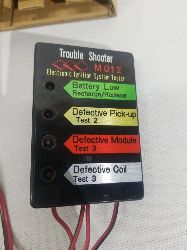 70'S  VINTAGE ELECTRONIC IGNITION TESTER