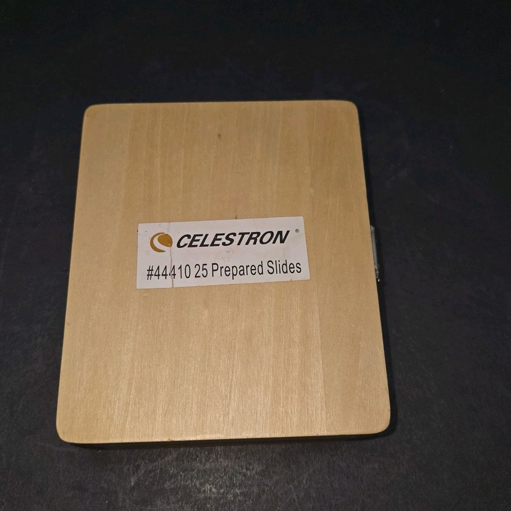 Celestron #44410 Prepared Slides 21 Count Science Microscope