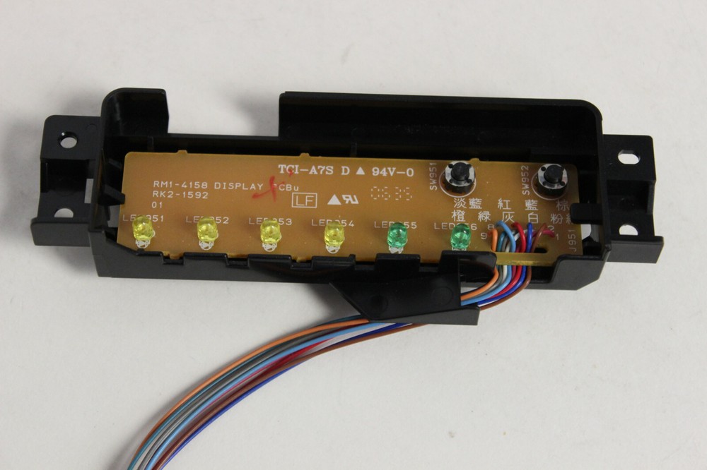HP RM1-4158 RK2-1592 OPERATOR PANEL LED BOARD LASERJET P2015