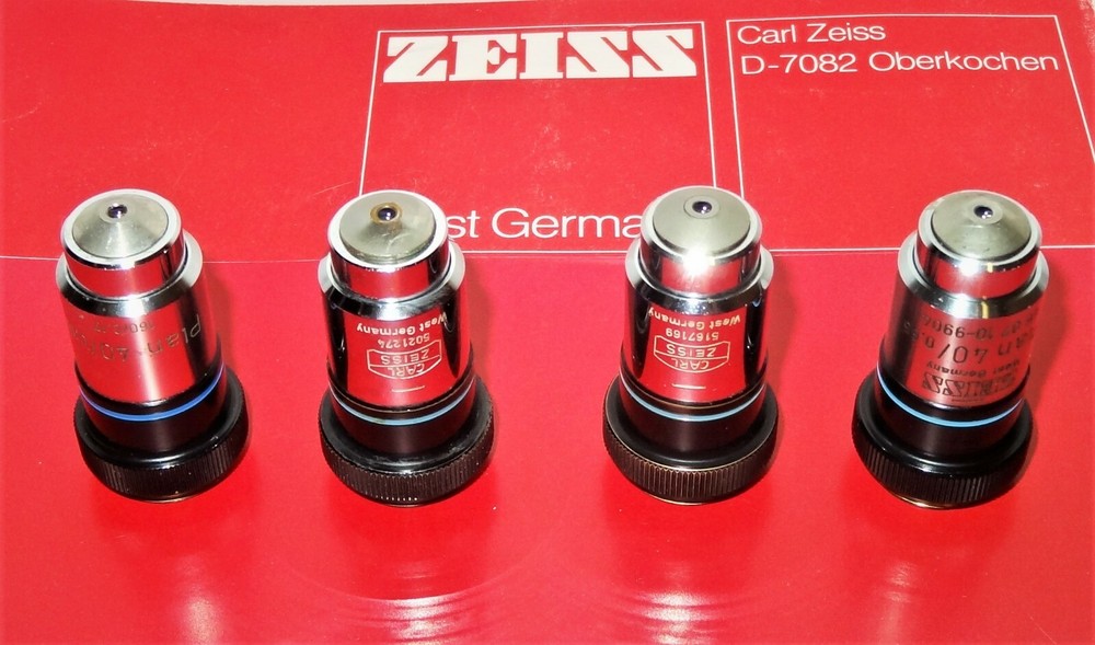 Zeiss 40X Plan Achromat Microscope Objective 160mm TL