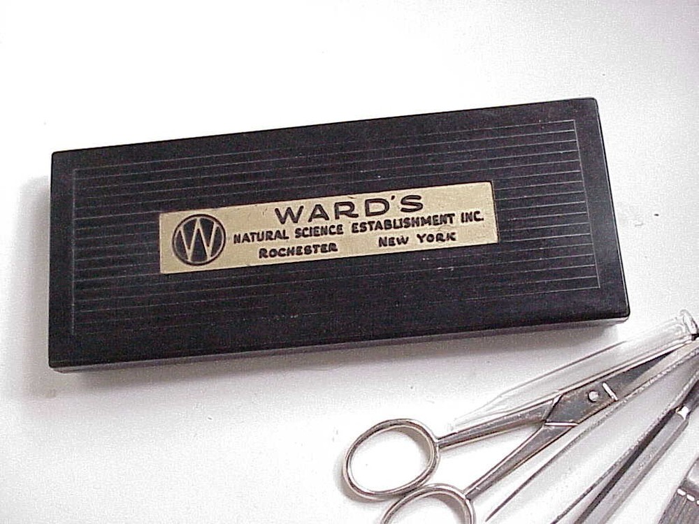 VERY Vintage Wards Science / Medical Dissection Kit.