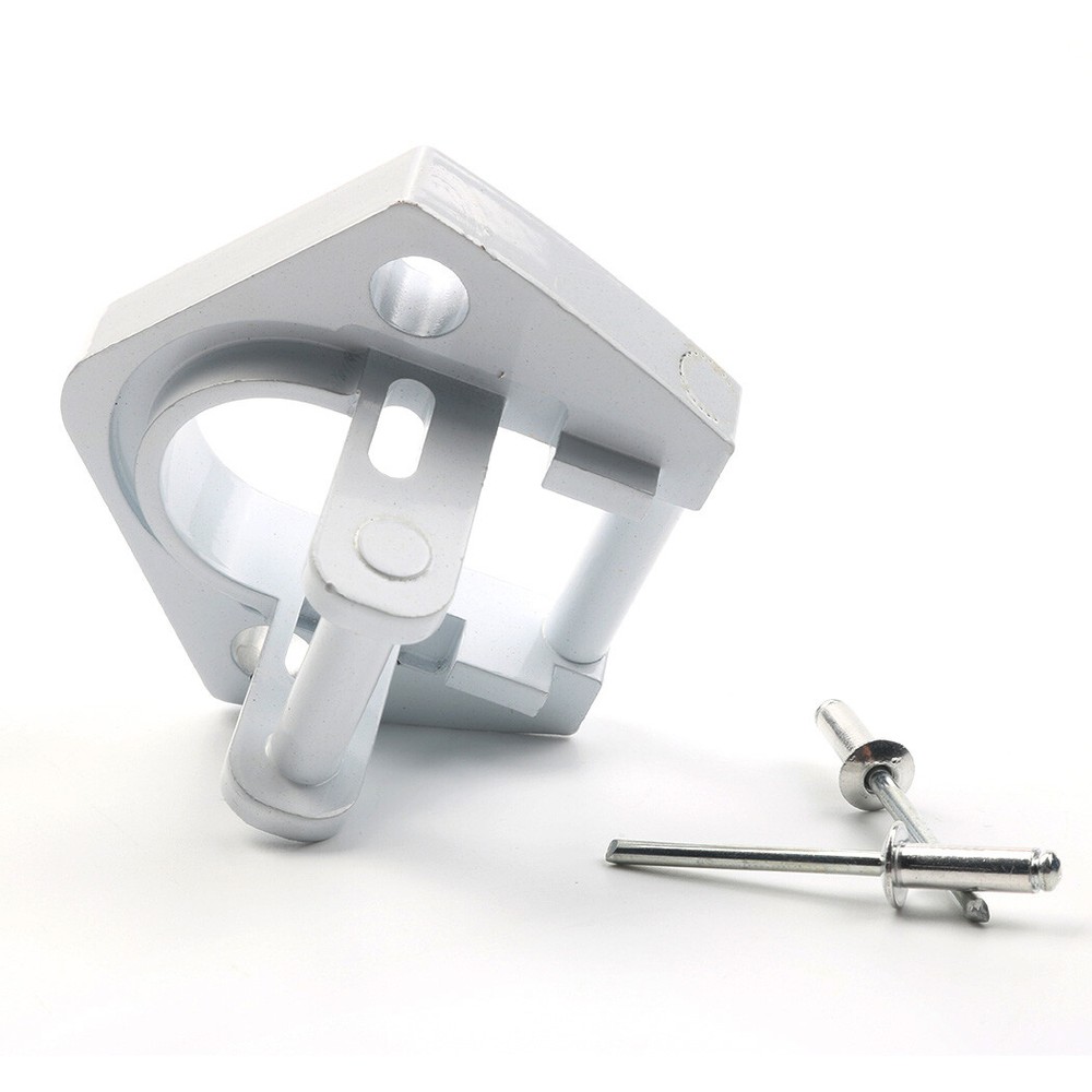 FOR RV AWNING SUNCHASER II REPLACEMENT PART BOTTOM FOOT WHITE ALUMINUM