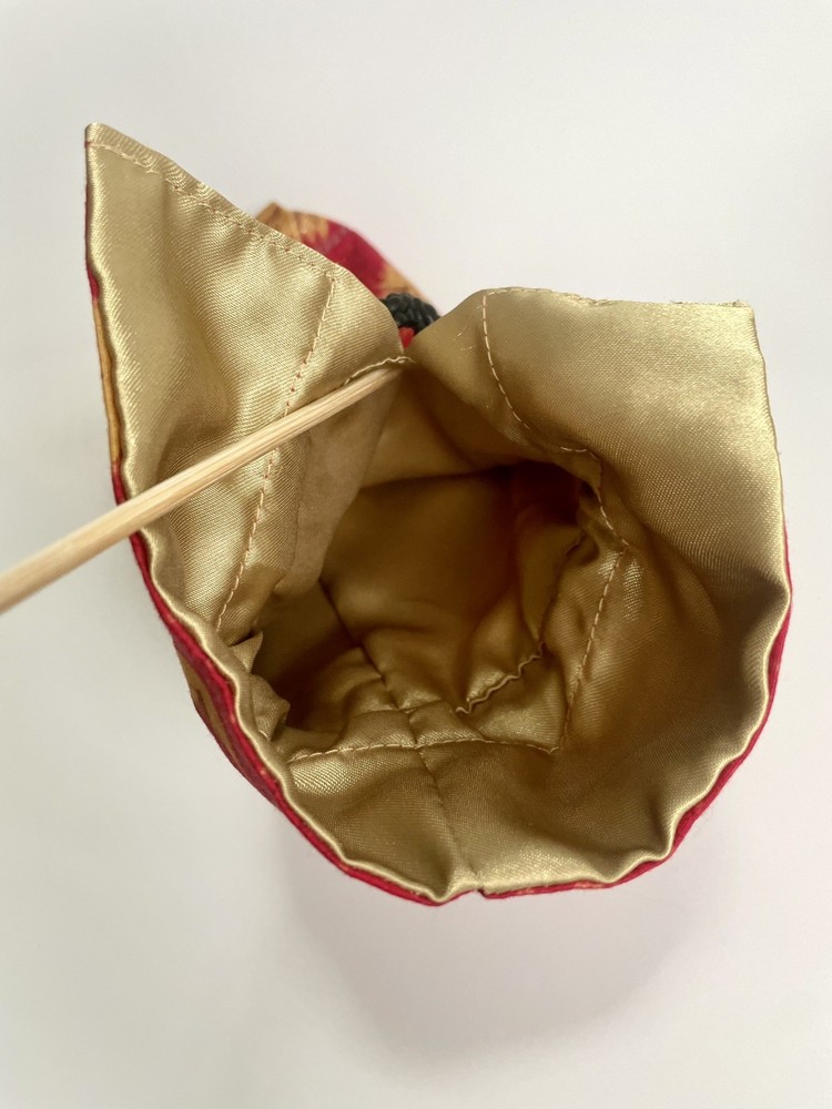 Tarot Deck Bag Celestial Sun Moon Stars Drawstring Pouch Witchcraft Divination