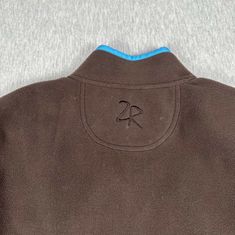 Zero Restriction Tour Series Jacket Women's L Brown Full Zip Microfiber Golf