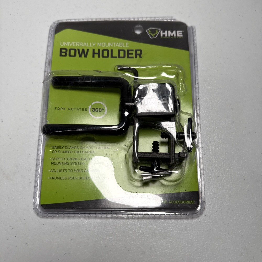 HME Universally Mountable Bow Holder. New in package