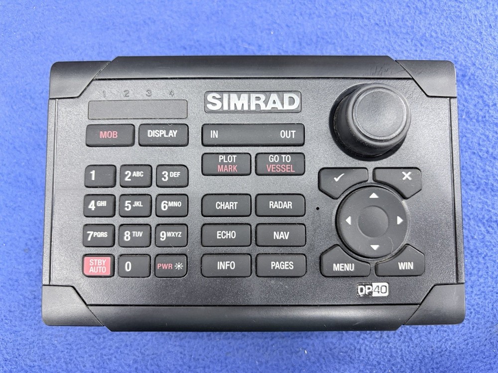 Simrad OP40 Wired Remote Keypad Controller For NSO Processors, Tested & Working