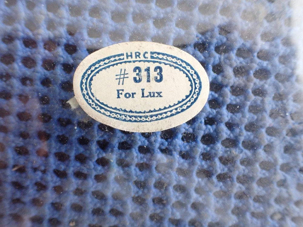 LUX 313 RECTANGULAR CURVED CLOCK GLASS PART B