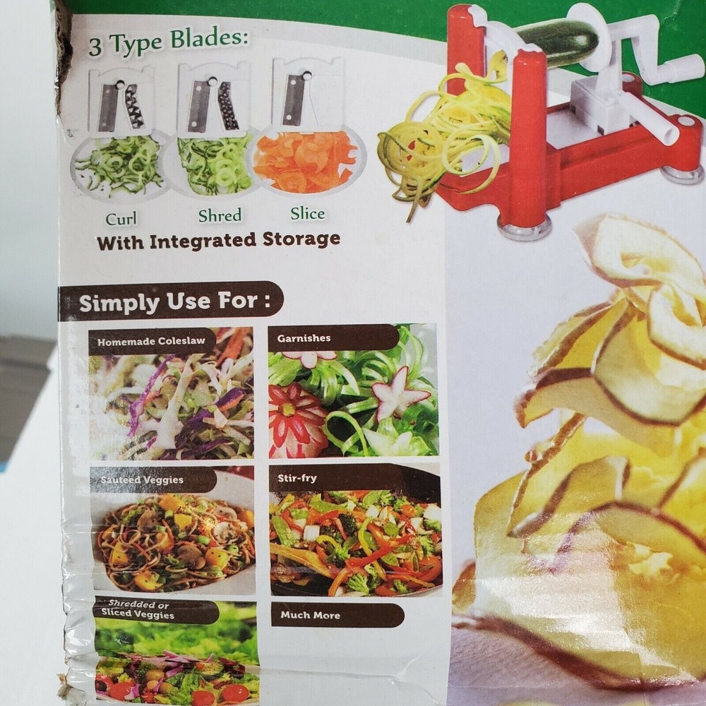 Veggie Pasta Deluxe Blade Vegetable Slicer & Fruit Peeler