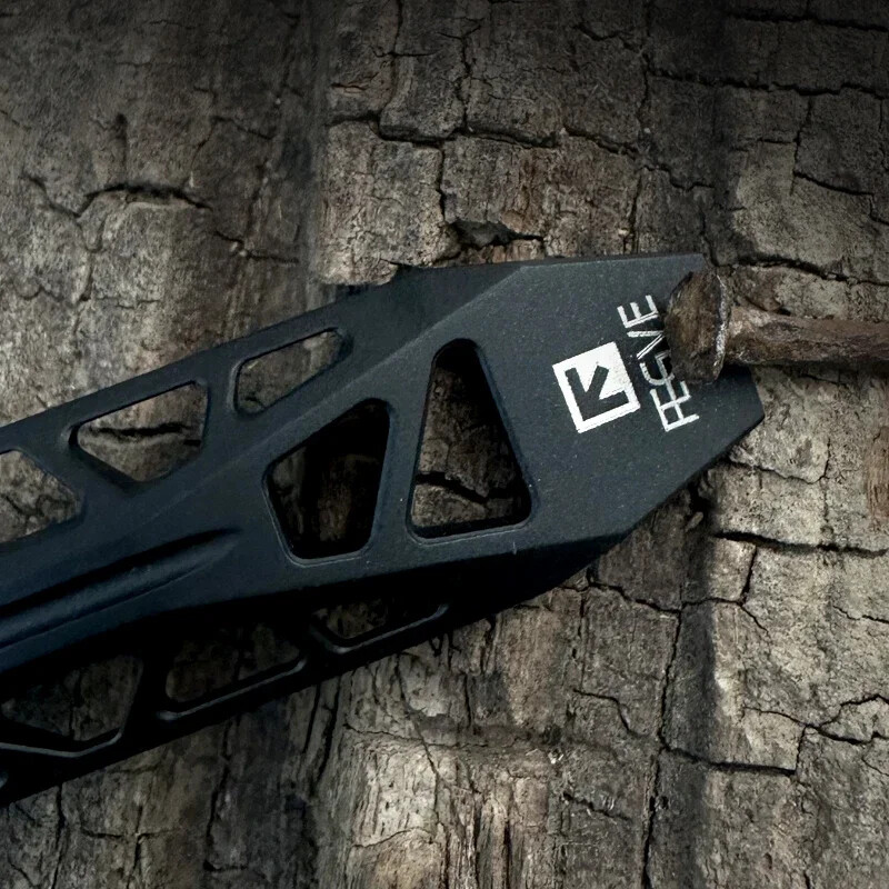 EDC Titanium Alloy Ruler Measurement Drawing Ruler Math Multi-functional Tools