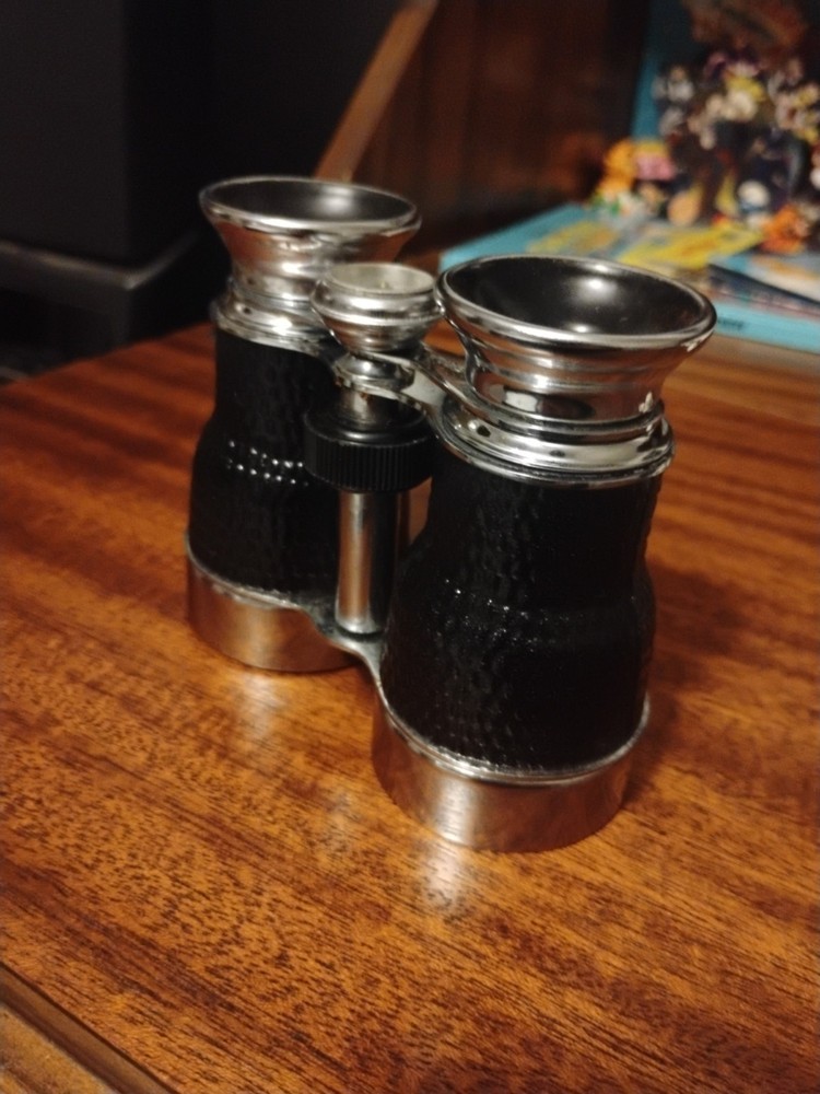 Vintage Binoculars S & A Brand w Compass