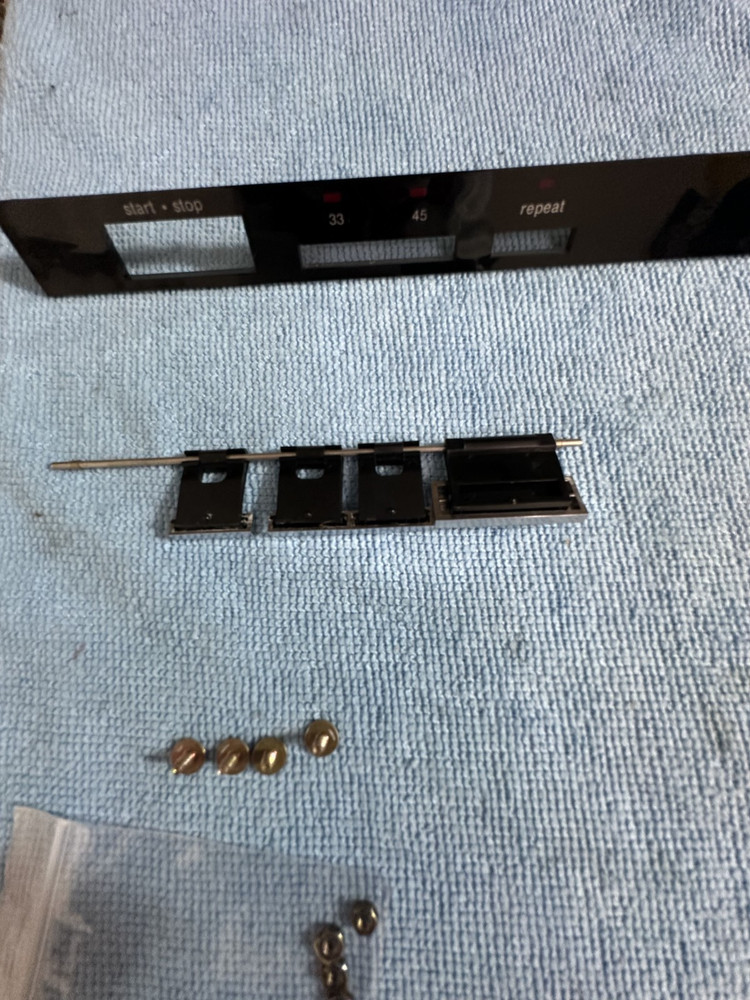 Technics SL-Q33 Vintage Turntable parts original Switch panel