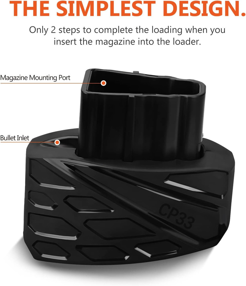 Magazine Speed Loader for KEL-TEC CP33 Mag Speed Loader, KELTEC Speed Loader ...