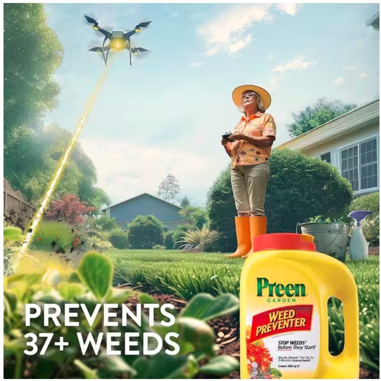 Preen Garden Weed Preventer, 31.3 lbs.