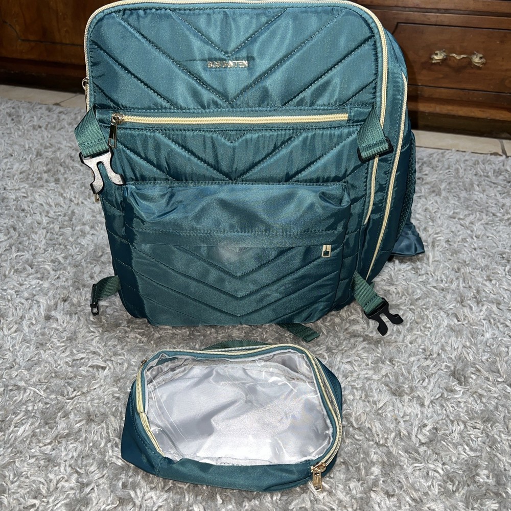 Minoru Weekender Overnight Daypack Green Flight Approved Size TSA Friendly ￼￼